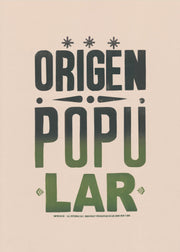 "ORIGEN POPULAR - green", 2022