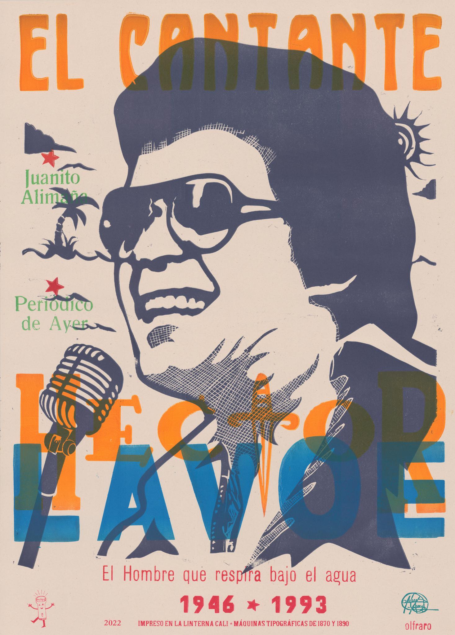 "Hector Lavoe - orange", 2022