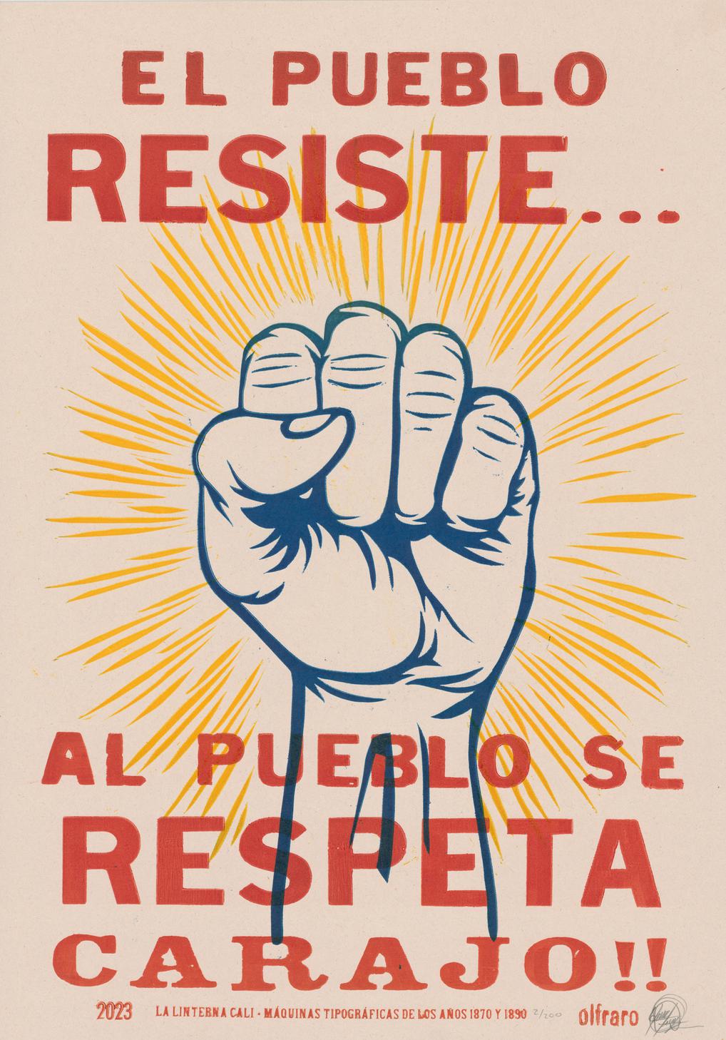 "¡El Pueblo resiste!", 2023